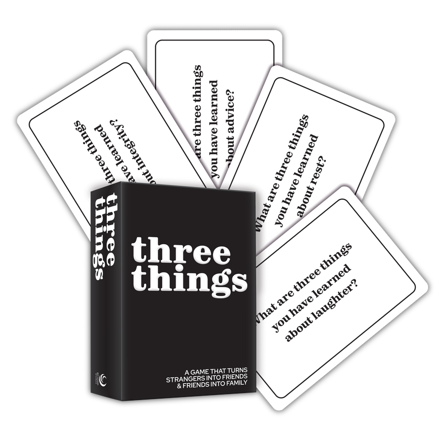 Pre-Order Three Things Game: Launching February 2026